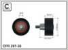 PEUGE 1611422880 Deflection/Guide Pulley, v-ribbed belt